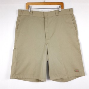 Dickies ディッキーズ ワークショートパンツ メンズW40 カーキベージュ ハーフパンツ ハーパン pt-1037n