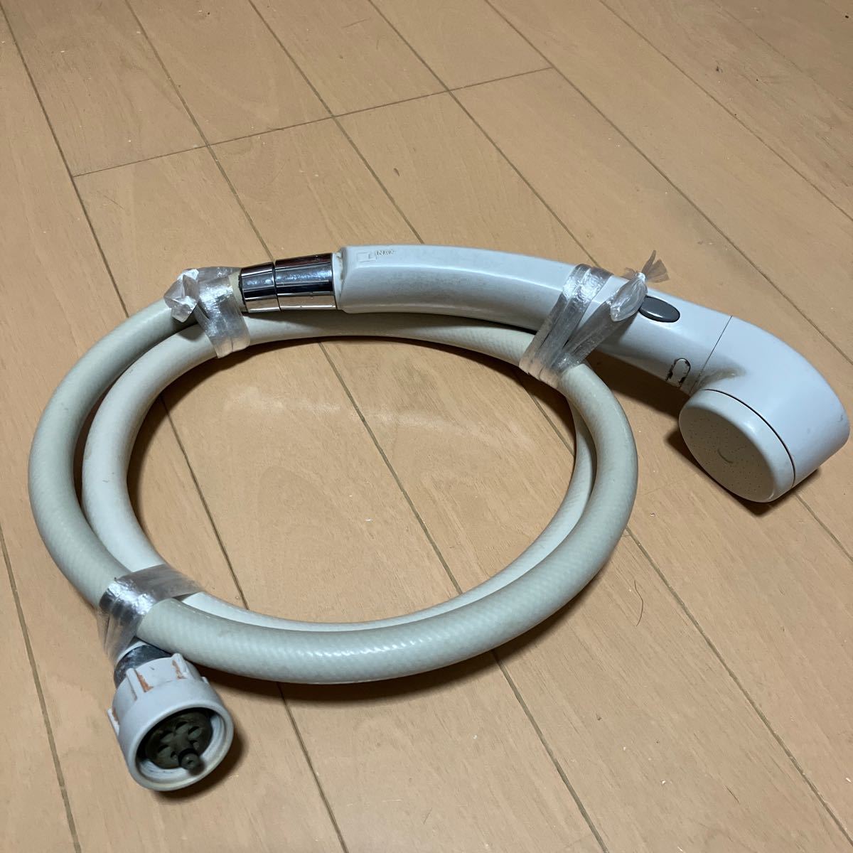 LIXIL INAX スイッチ付エコアクアシャワーSPA メタリックラインホース