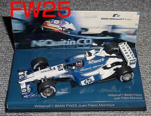 BMW別注 1/43 ウイリアムズ BMW FW25 モントーヤ 2003 WILLIAMS