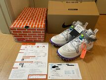 27cm 送料無料 Off-White NIKE AIR FORCE 1 MID SP White オフホワイト ナイキ エアフォース1 ミッド ホワイト 白 スニーカー コラボSNKRS_画像1