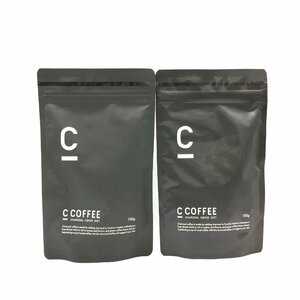♪ Cコーヒー チャコールコーヒー 100ｇ 2袋セット 未開封 賞味期限2022年7月迄