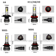 LED H8/H11/H16/HB3/HB4/H4 Hi/Lo LEDフォグランプ LEDヘッドライト フォグライト バルブ 単取り付け 車検対応 ポン付 明るい おすすめ _画像8