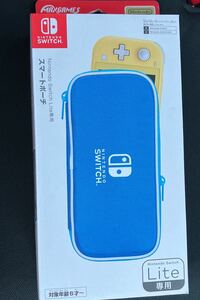 【任天堂ライセンス商品】 Nintendo Switch Lite専用スマートポーチ ブルー