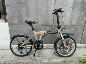 [美車] Jeep 折り畳み自転車 SHIMANO 