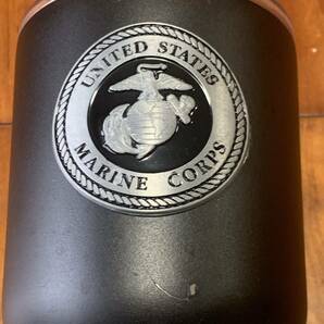 沖縄 米軍放出品 USMC MARINE ボトル 水筒 ステンレス製 タンブラー 筋トレ スポーツ 大容量 30oz / 887ml 海兵隊 人気 (管理番号U1⑫)の画像3