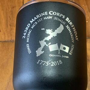 沖縄 米軍放出品 USMC MARINE ボトル 水筒 ステンレス製 タンブラー 筋トレ スポーツ 大容量 30oz / 887ml 海兵隊 人気 (管理番号U1⑫)の画像4