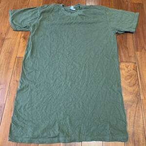 沖縄 米軍放出品 USMC MARNE 半袖 Tシャツ トレーニング ランニング 筋トレ スポーツ OD LARGE (管理番号I22)