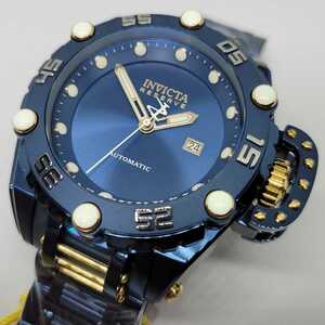 【リザーブラインの新型は大コウモリ？】Invicta インビクタ 37046 52.5mm リザーブ フライングフォックス オートマチック ブルーラベル