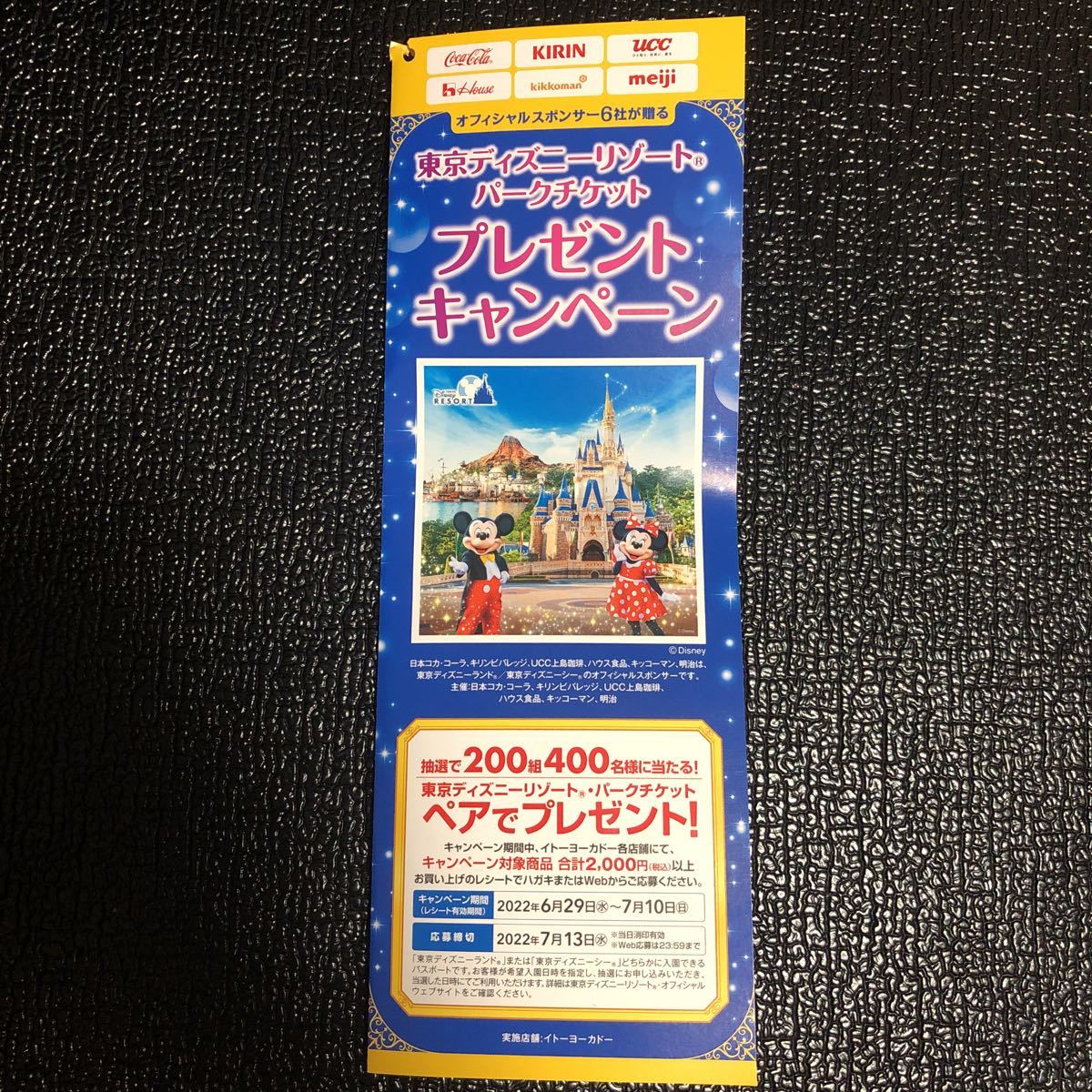 東京ディズニーリゾート パークチケット スポンサーパスポート ペア 大人２枚 日付指定なし 23 6 30まで有効 未使用 未抽選 Amsapp Com Ar