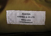LYO14022 PORTER ポーター RELAX ショルダーバッグ 328－01522 オリーブ 極美品_画像5