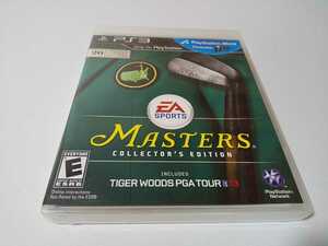 PS3 Masters collector　edition Tiger Woods Pga Tour 13 輸入 北米 海外 マスターズ タイガー・ウッズ