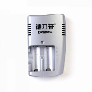 Delipow 充電器 cr123a 充電 2本リチウム電池 専用急速充電器 高品質ブランド品 三ヶ月安心保証付き　充電器単品販売