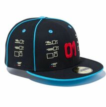 ニューエラ　初音ミク　01ロゴ　NEWERA　59FIFTY 7 1/2　59.6cm 新品　._画像3