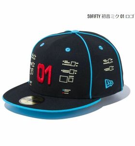 ニューエラ　初音ミク　01ロゴ　NEWERA　59FIFTY 7 3/4　61.5cm 新品　