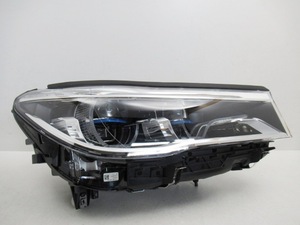 【即決有】 BMW 7シリーズ G11 G12 前期 純正 右 レーザー ヘッドライト LED 7 408 704-01 (n063949)