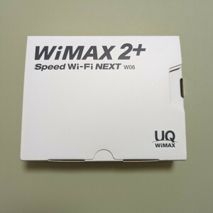 UQ WIMAX 2+ Speed Wi-Fi NEXT W06