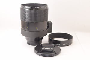 ★美品★ Nikon ニコン Reflex-NIKKOR 500mm F8 NEW HN-27 フード付き 2206030