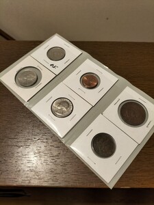 世界の貨幣シリーズ アラカルト6枚セット