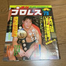 週刊プロレス「NO.48,54」タイガーマスク、アントニオ猪木_画像1