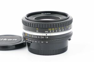 00338cmrk Nikon Ai NIKKOR 50mm F1.8S Ai-S 単焦点 標準 パンケーキレンズ ニコン Fマウント