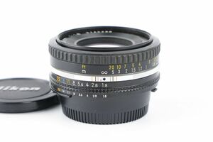 00586cmrk Nikon Ai NIKKOR 50mm F1.8S Ai-S 単焦点 標準 パンケーキレンズ ニコン Fマウント