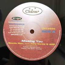 Beenie Man Feat Tony Curtis & A.R.P. , L.U.S.T. / Missing You - Sweetness Of Your Love　[Charm - CRT3526]_画像1