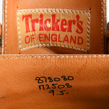 補修あり Tricker's カントリーブーツ M2508 Malton サイズ:9(約27.5cm) 幅:5 イギリス レザー/革 Acorn レース トリッカーズ モールトン_画像8