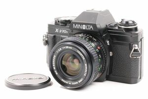Y22001 ミノルタ MINOLTA X-370S Black 35mm フィルム 一眼レフ
