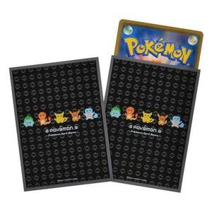 ポケットモンスター ポケモン ポケカ デッキシールド スリーブ BL Pokmon Black 64枚 66×92mm