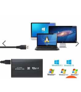 USB3.0外付けポータブルHDD750GB(HDD WD BULE)
