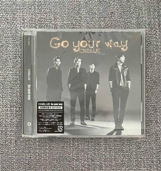 CNBLUE Go your way（初回限定盤B）CD＋DVD