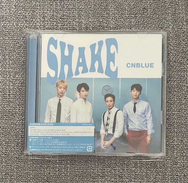CNBLUE SHAKE(初回限定盤A)CD+DVD