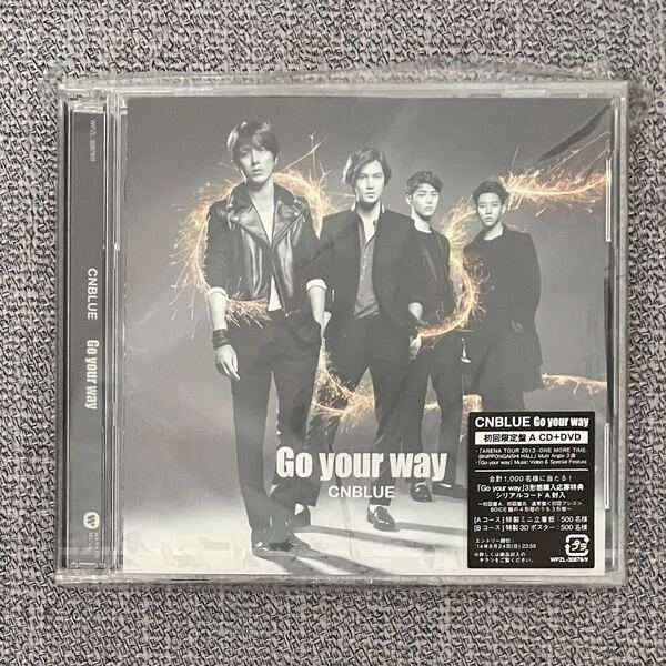 CNBLUE Go your way(初回限定盤A)CD+DVD