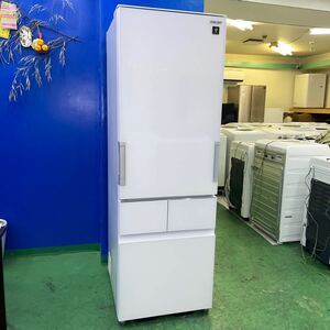 ◆SHARP◆冷凍冷蔵庫　2019年 自動製氷　左右両扉開き　美品　大阪市近郊配送無料