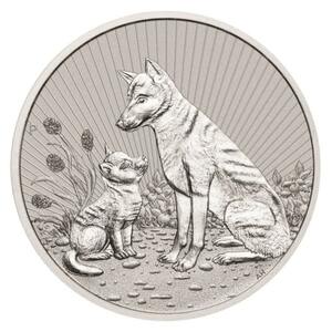 [ written guarantee * capsule with a self-starter ] 2022 year ( new goods ) Australia [.. san . baby * Dingo ] original silver 2 ounce silver coin 