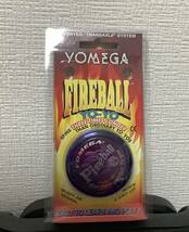 未使用　ヨメガ　USA ファイヤーボール　青ピンク　練習にも　YOYO デッドストックYOMEGA ハイパーヨーヨー_画像1