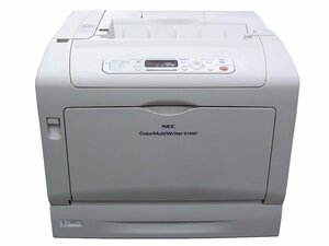  печать листов число 8639 листов NEC Color MultiWriter 9110C A3 цветной лазерный принтер PR-L9110C