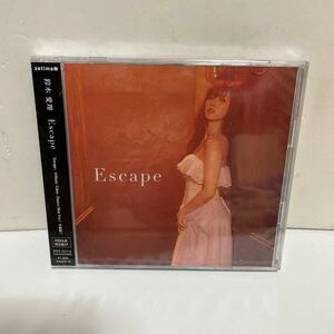 CD* Suzuki love . First одиночный [Escape] первый раз производство ограниченая версия SP