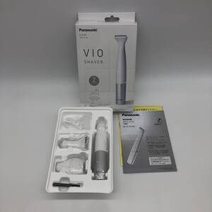 【新品・未使用】Panasonic パナソニック VIOフェリエ AM-638 VIO専用シェーバー シルバー調 除毛器 ES-WV60 お風呂で使用可能 電池別売