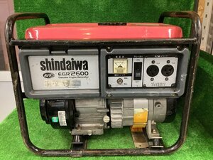 中古品 Shindaiwa 新ダイワ エンジン発電機 EGR2600