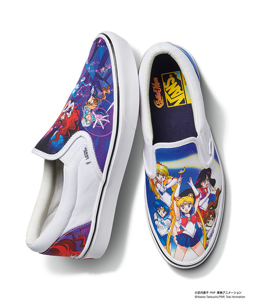 VANS × セーラームーン COMFYCUSH SLIP - ON スリッポン 新品即決 国内正規 送料無料 24 us 6