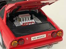 1円〜 お宝放出 レア 1/18 Ferrari 328 GTS Rosso Red / Black Interior ◆ アンソン フェラーリ 328 GTS ロッソ レッド _画像10