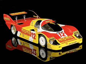 Minichamps 1/18 Porsche 956K Momo #12 Mugello 1000km 1983 ◆ Schornstein Merl Moretti ◆ ミニチャンプス ポルシェ956K 世界限定504台