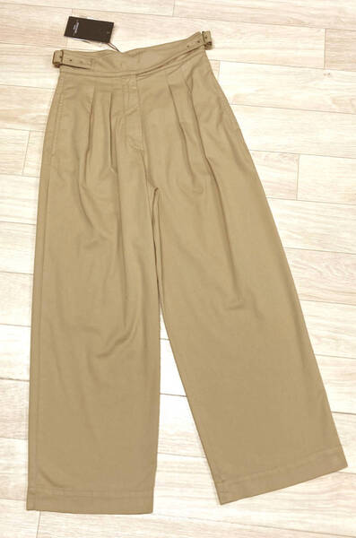 新品64%OFF マックスマーラ Max Mara ワイドパンツ ベージュ 40サイズ 【送料無料】