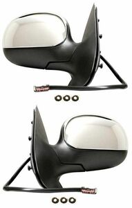  Expedition 97y-02y left right chrome plating door mirror side mirror heater mirror attaching free shipping 