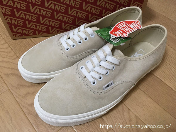 VANS 限定 AUTHENTIC レザー V44CF LEATHER 27.5 elc.or.jp