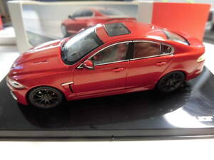  Jaguar XFR итальянский рейсинг красный [ixo 1/43 миникар ] дилер специальный заказ Ixo 