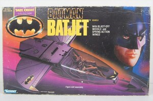 Kenner BATJET BATMAN DARK KNIGHT COLLECTION 1990年 当時物 バットジェット フィギュア 乗り物 箱付き[未使用品]