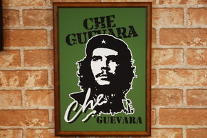 革命家 チェゲバラ B4フレームセット 緑 ◆ キューバ ペソ B4-010