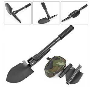 * limited amount! folding shovel camp Survival tibru urgent outdoors tool b351